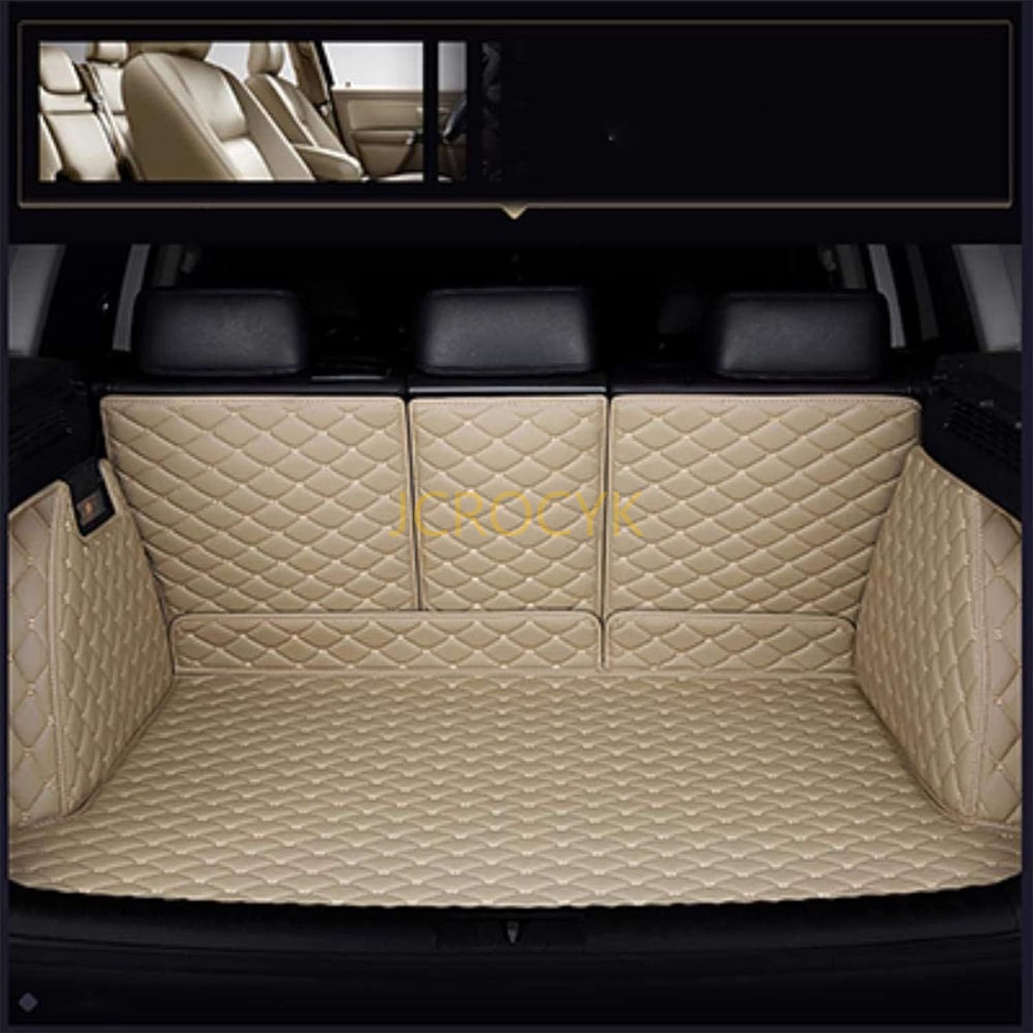 カスタム 車の トランクマット MINIミニクーパー（2ドア）F56 2014