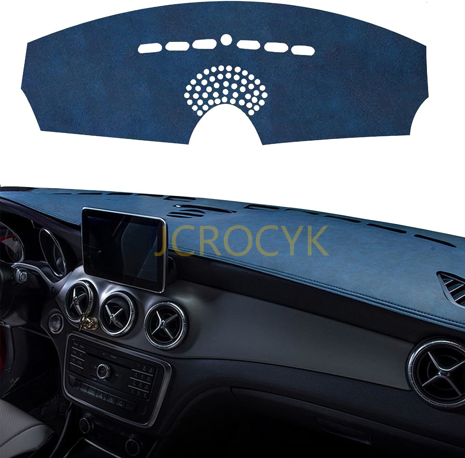 車用 インパネマット 適合 ミニクーパーR56 2009 2010 2011 2012 2013 専用 ダッシュボードマット 内装 パーツ 日焼け防止 ダッシュボードライト 保護マット 車 | ブランド登録なし | 04