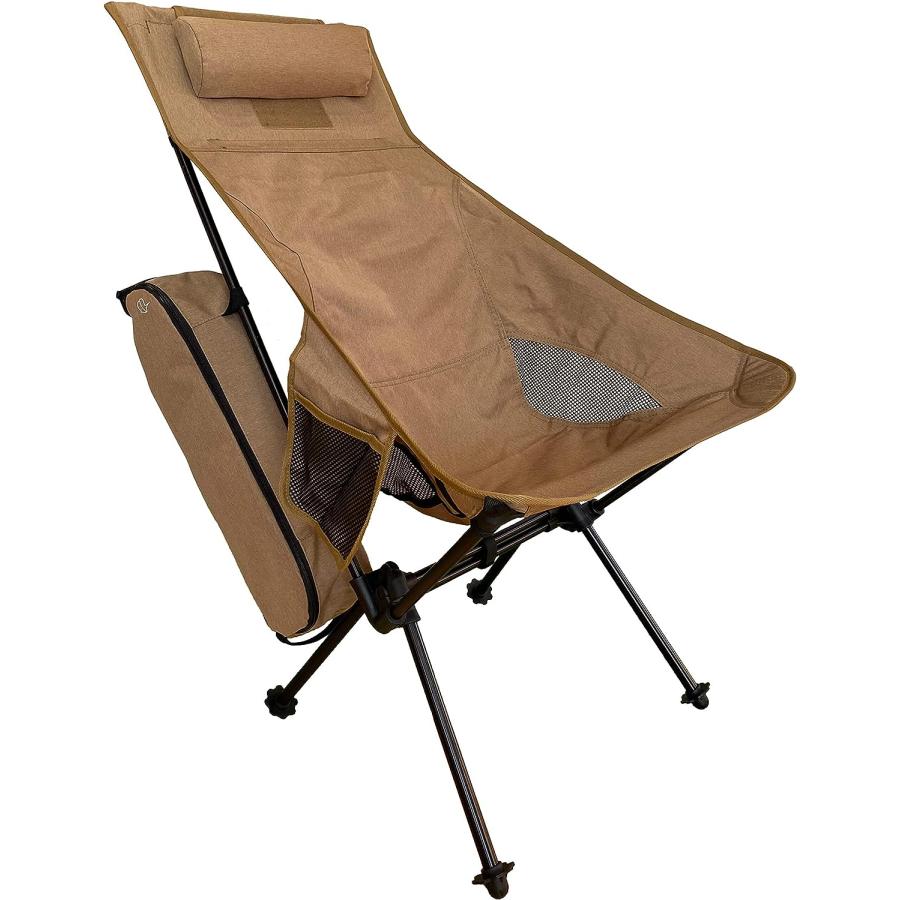 アウトドアチェア キャンプ椅子 ウルトラライトフィットチェア2.0 ワイドハイバック 幅広奥行きゆったりタイプ｜poncotan｜02