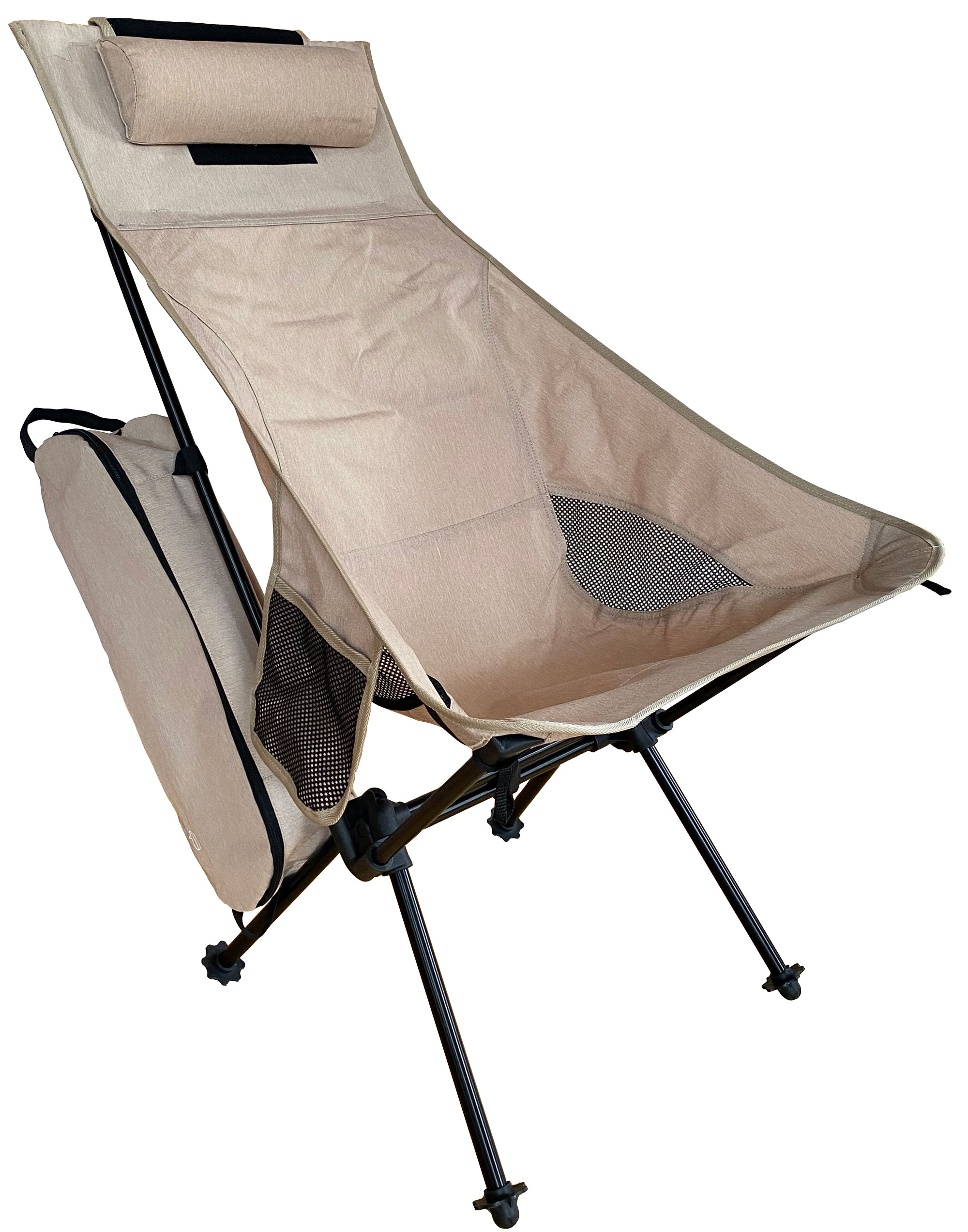 アウトドアチェア キャンプ椅子 ウルトラライトフィットチェア2.0 ワイドハイバック 幅広奥行きゆったりタイプ｜poncotan｜04