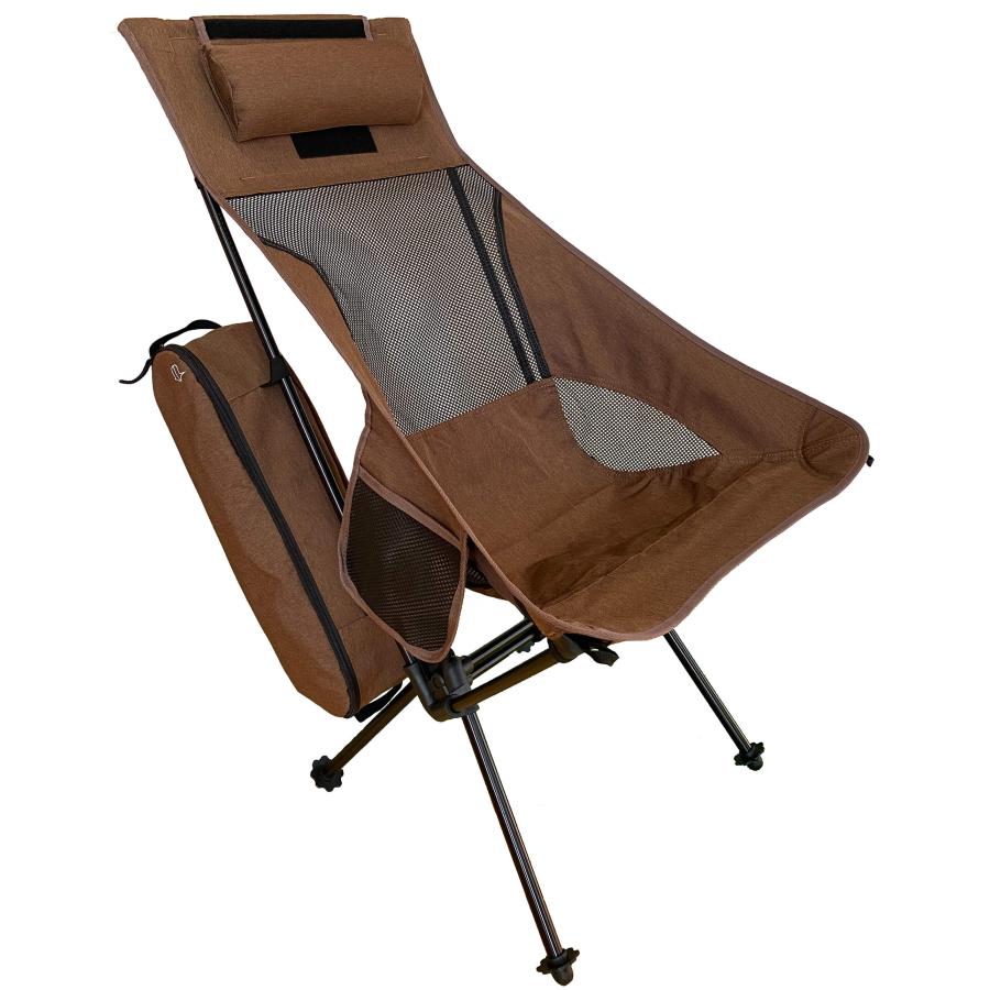 アウトドアチェア キャンプ椅子 ウルトラライトフィットチェア2.0 ワイドハイバック 幅広奥行きゆったりタイプ｜poncotan｜06