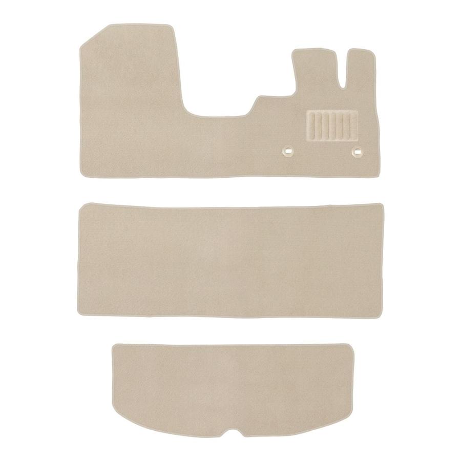 フロアマット Nワゴン エヌワゴン N-WGNカスタム JH3 JH4 ホンダ 3P 3点セット HONDA カーマット フルセット カー 黒 運転席 助手席 お掃除簡単 汚れ防止