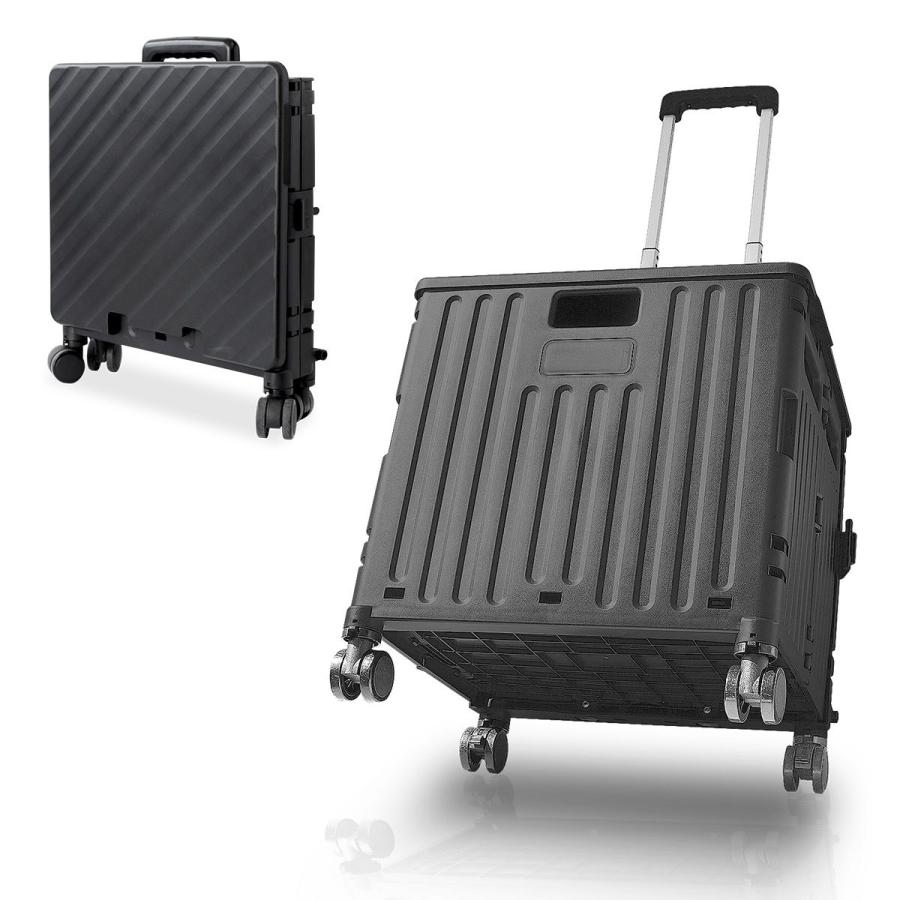 キャリーカート 4輪 折りたたみ キャスター付き 軽量 カート キャリー