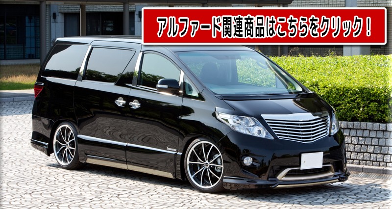 アルファード フロント メッキグリル トヨタ 前期 20系 カメラ有り