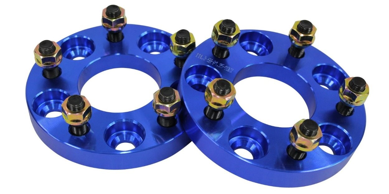 锻造宽屏轮距垫片30毫米砂轮垫片黑/银/红/蓝/黄金选择2枚组丰田三菱