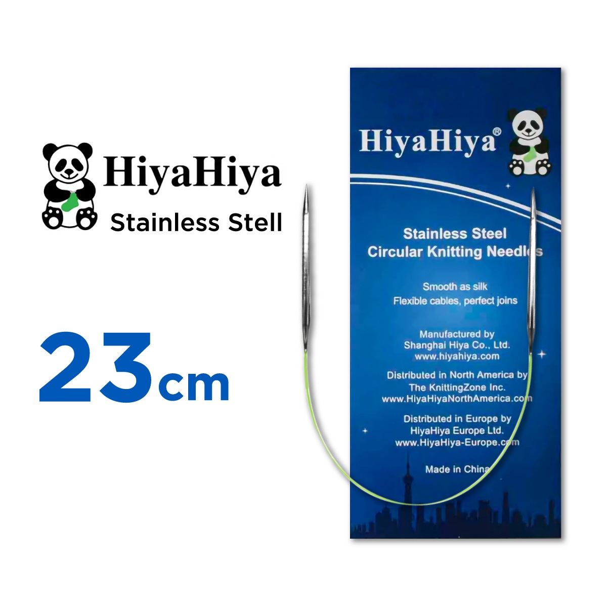 輪針 80cm 3.5mm HiyaHiya ヒヤヒヤ スチール ステンレス 32インチ 編み針 マジックループ : hiyasteel80-35 :  輪針専門店やお工房 - 通販 - Yahoo!ショッピング