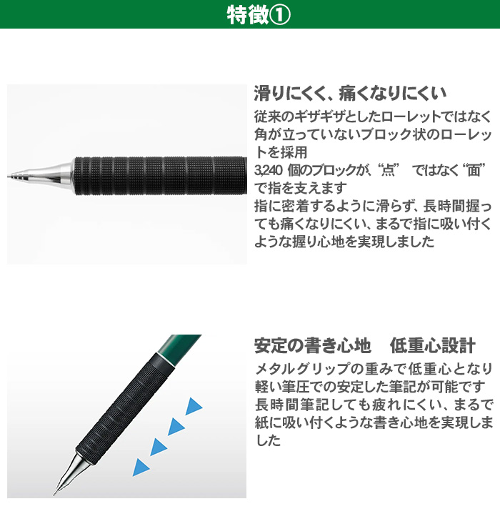 ぺんてる（Pentel） ぺんてるオレンズ メタルグリップタイプ 0.5mm