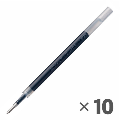 [送料無料] ゼブラ ジェルボールペン サラサ 単色用 替芯 0.5mm JF-0.5 10本セット 選べる 10本 ボールペン ジェルインク 替え芯 芯 ZEBRA｜pop-ya｜05