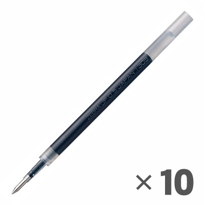[送料無料] ゼブラ ジェルボールペン サラサ 単色用 替芯 0.5mm JF-0.5 10本セット 選べる 10本 ボールペン ジェルインク 替え芯 芯 ZEBRA｜pop-ya｜03