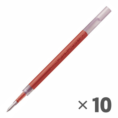 [送料無料] ゼブラ ジェルボールペン サラサ 単色用 替芯 0.5mm JF-0.5 10本セット 選べる 10本 ボールペン ジェルインク 替え芯 芯 ZEBRA｜pop-ya｜04