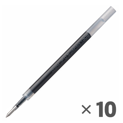 [送料無料] ゼブラ ジェルボールペン サラサ 単色用 替芯 0.5mm JF-0.5 10本セット 選べる 10本 ボールペン ジェルインク 替え芯 芯 ZEBRA｜pop-ya｜06