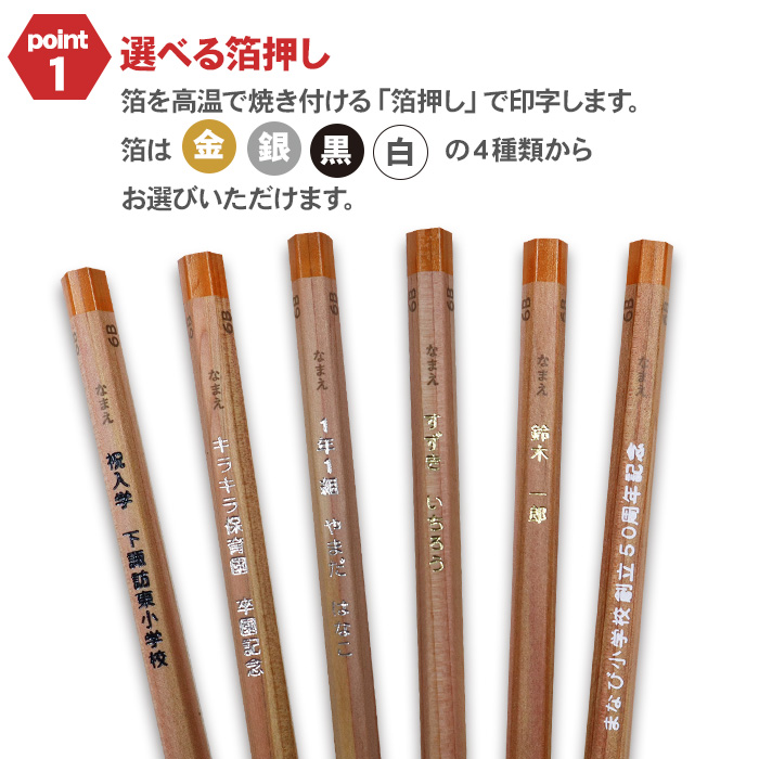 トンボ鉛筆 名入れ 鉛筆 ハローネイチャー 六角軸 ギフト B 2B