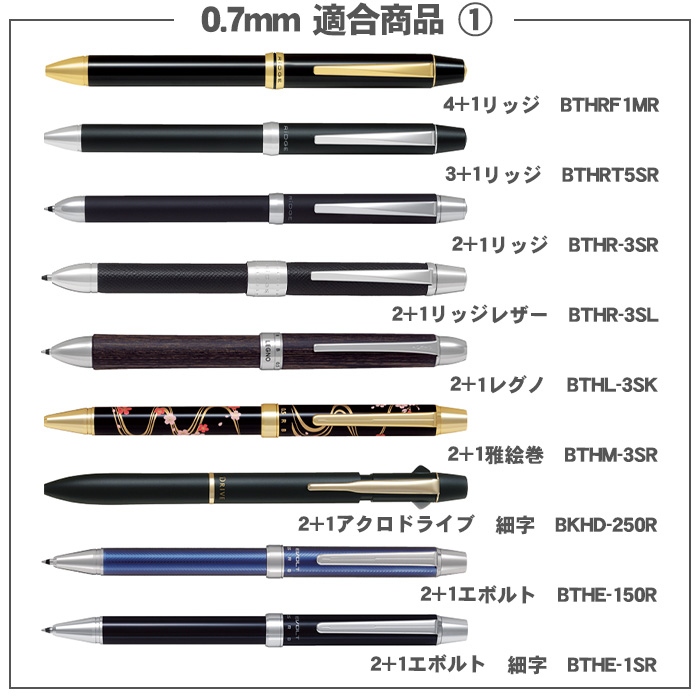 アクロボール ボールペン替え芯 パイロット BRFS-10EF BRFS-10F