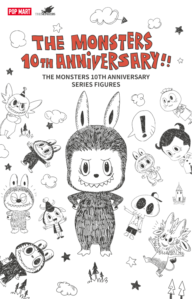 POP MART（ポップマート） POP MART THE MONSTERS 10th Anniversary
