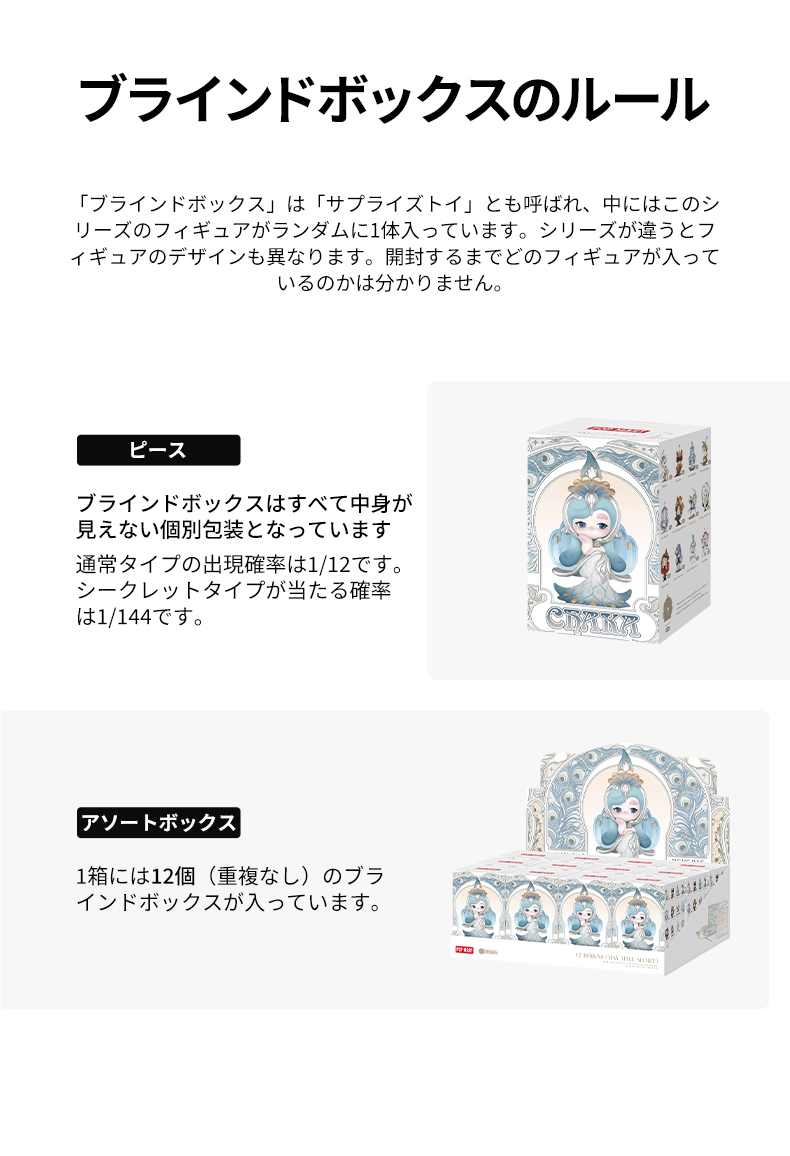 POP MART（ポップマート） POP MART CHAKA Luminous Reverie シリーズ