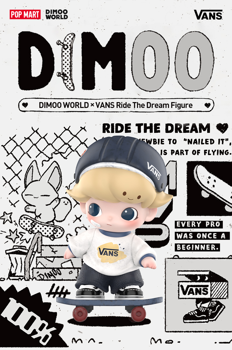 POP MART（ポップマート） POP MART DIMOO WORLD × VANS Ride The