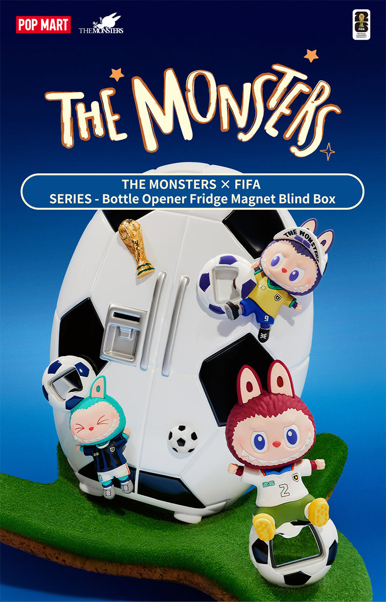 POP MART（ポップマート） POP MART THE MONSTERS × FIFA マグネット