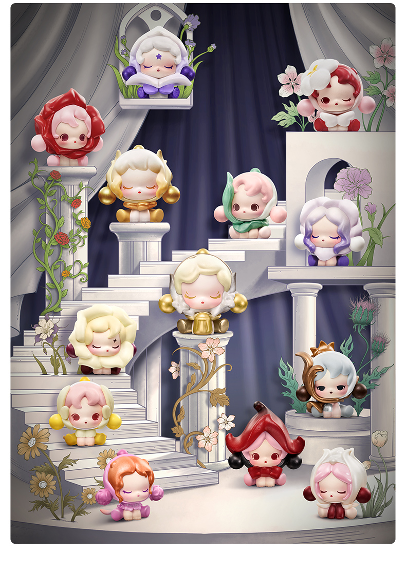POP MART（ポップマート） POP MART POP BEAN SKULLPANDA Petals in