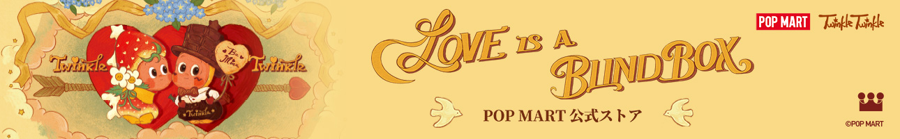 POP MART公式ストア ヘッダー画像