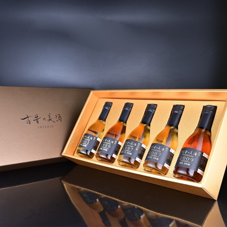 高級 日本酒 ギフト 長期熟成 希少古酒 純米酒 純米吟醸 5銘柄 飲み