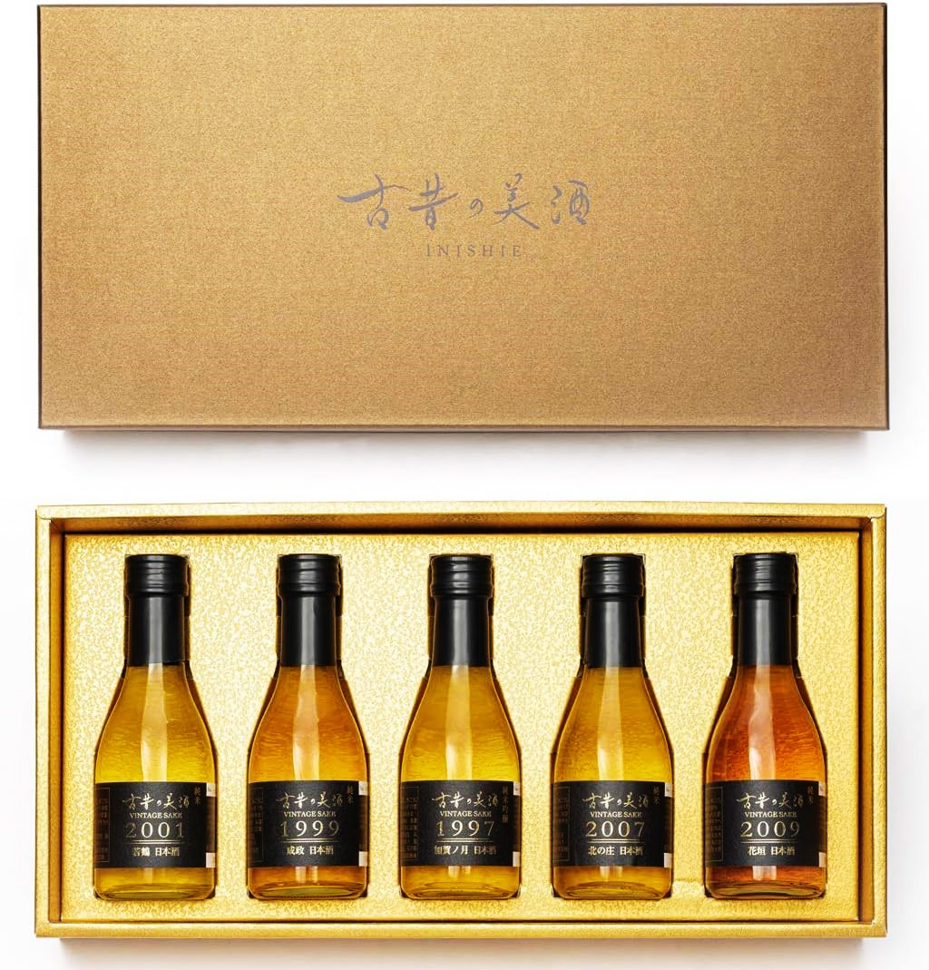 高級 日本酒 ギフト 長期熟成 希少古酒 純米酒 純米吟醸 5銘柄 飲み