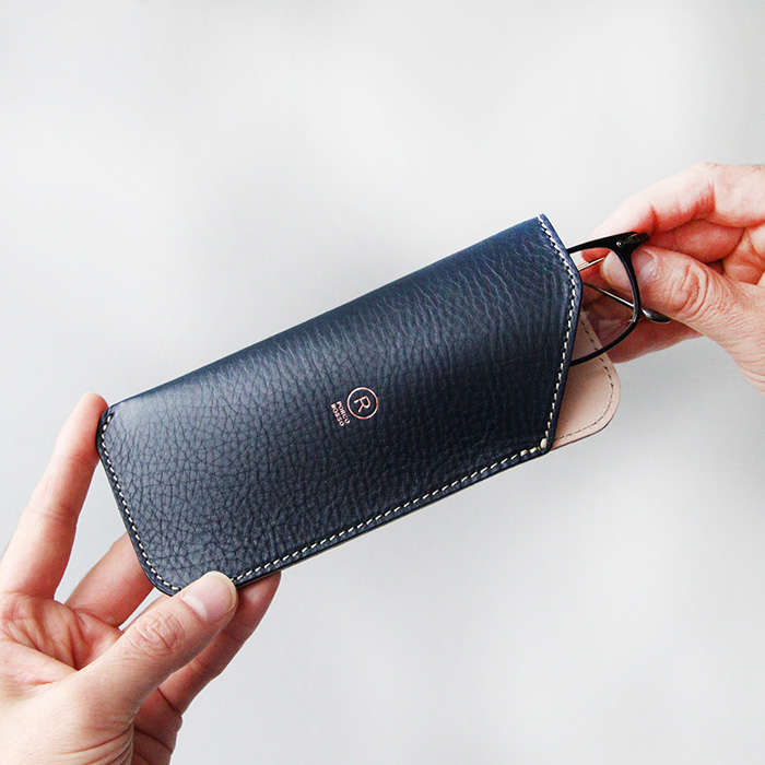 PORCO ROSSO（ポルコロッソ） メガネケース 本革 名入れ ブランド