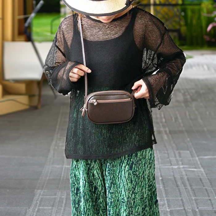 PORCO ROSSO（ポルコロッソ） 栃木レザー ショルダーバッグ ボディ