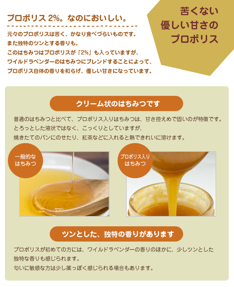 プロポリス入りはちみつ300g