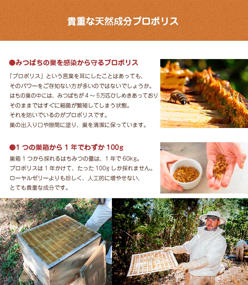 プロポリス入りはちみつ300g