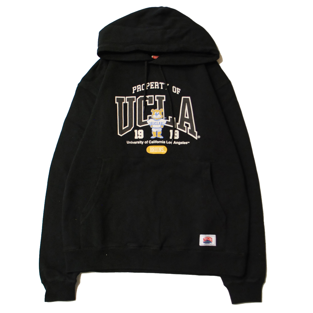 ナツメグ NUTMEG UCLA COLLEGE ARCH LOGO HOODIE / フード パーカー