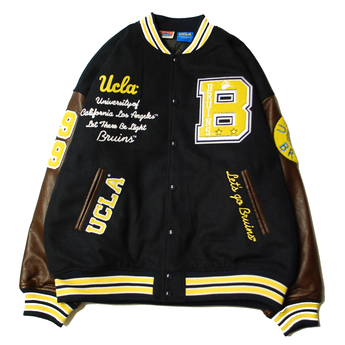 【UCLA／NUTMEG】スタジャン ナツメグ NUTMEG UCLA CLASSICAL STADIUM JACKET / スタジアム