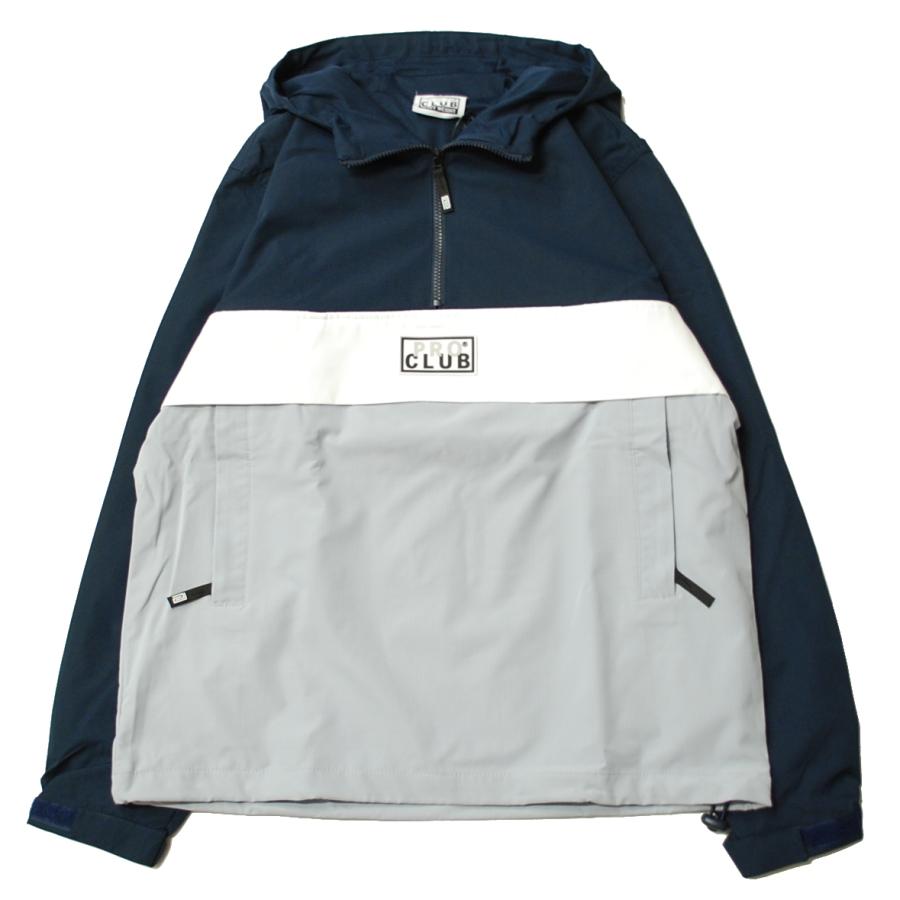 PRO CLUB（プロクラブ） PRO CLUB NYLON ANORAK PULLOVER JACKET