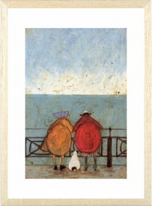 ポスター シャノワール Le Chat Noir 木製フレーム付 50×40cm