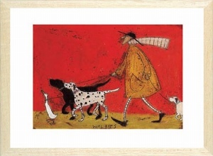 ポスター シャノワール Le Chat Noir 木製フレーム付 50×40cm