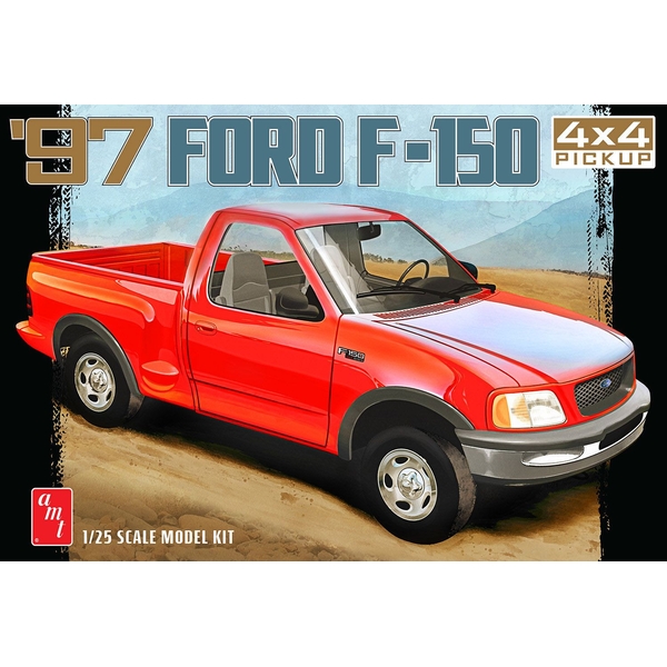 AMT 1/25 1997 フォード F-150 4×4 ピックアップ スケールモデル AMT1367｜posthobbyshop