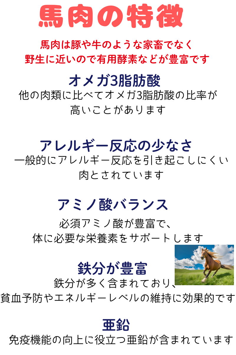 国産 無添加 自然食 健康 こだわり食材 愛犬ワンダフル 馬肉タイプ 1.6kg 800ｇ 2個セット 小粒・普通粒 犬用 全年齢対応 完全栄養食 | 愛犬ワンダフル | 01