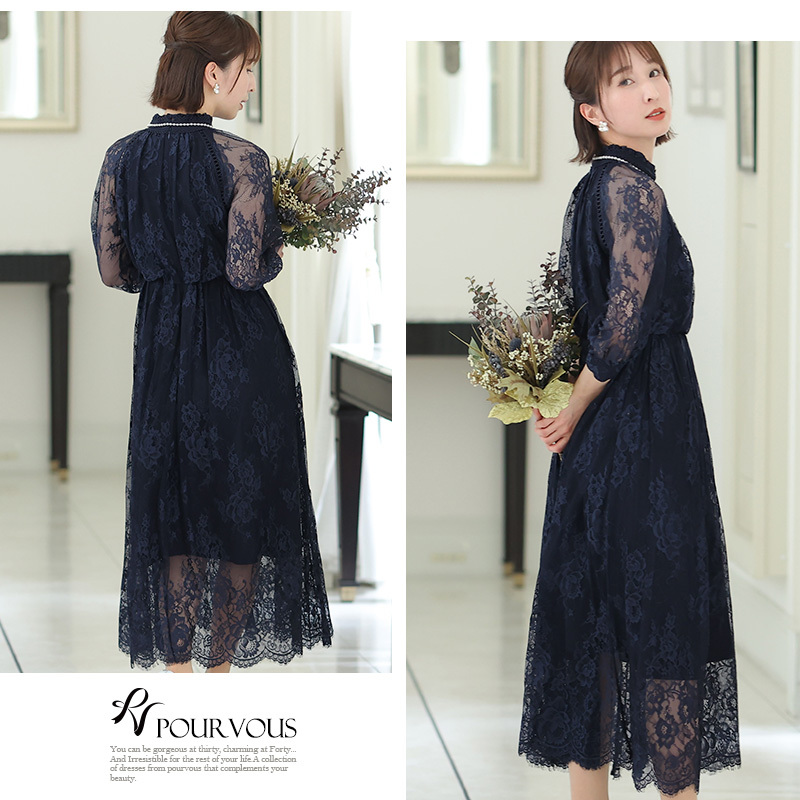 結婚式 服装 パーティードレス ドレス フォー...の詳細画像4