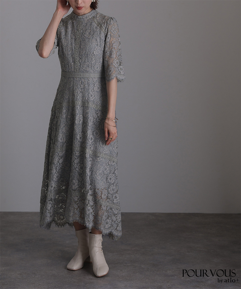 atlo（アトロ） パーティードレス 結婚式 服装 ドレス フォーマル