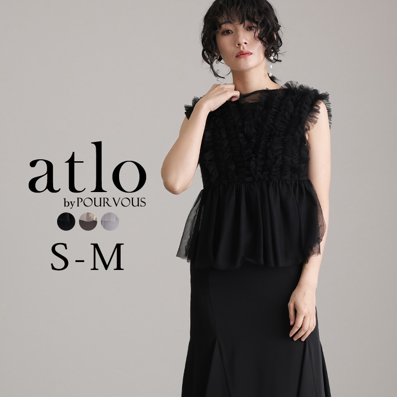 atlo ブラック パーティードレス M Suit Formal Dress Women 【公式通販】
