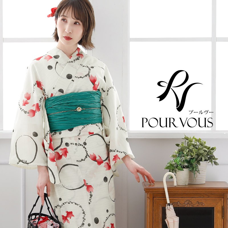 浴衣 レディース セット 兵児帯 反物 帯 レトロ 安い 作り帯 50代 10代 40代 代 大きいサイズ Sサイズ 作り帯 大人 花火大会 シンプル かわいい 夜の水中金魚 194d29 パーティードレス通販 Pourvous 通販 パーティードレス通販 Pourvous浴衣 レディース セット