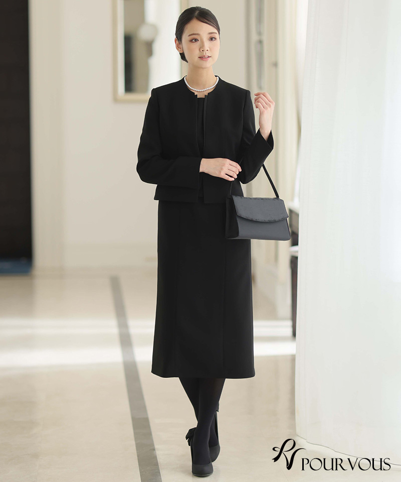 スーツ 喪服 卒業式 服装 母 入学式 ママ ...の詳細画像2