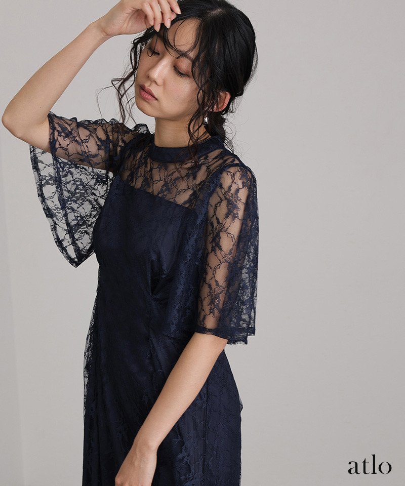 【未使用タグ付き】alto オケージョンドレスMサイズ 結婚式 同窓会 オケージョンドレス パーティードレス 袖あり