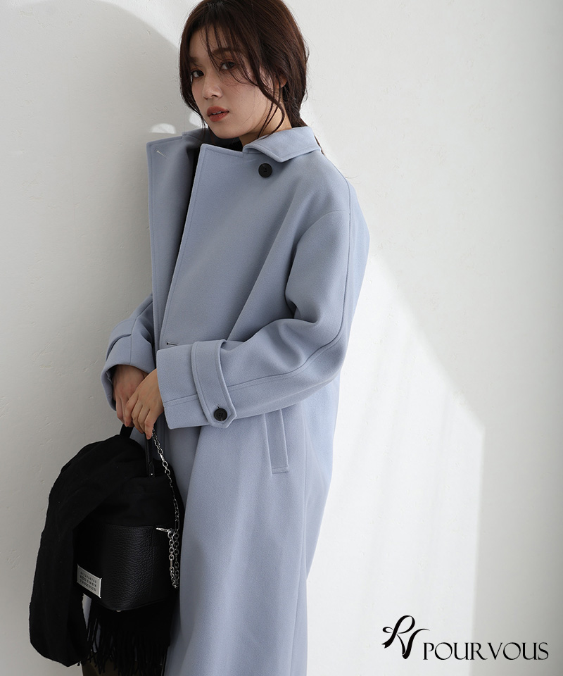 コート アウター ロングコート スプリングコート モッズコート ロング トレンチコート 秋 チェスターコート レディース 女の子 冬 大きいサイズの画像
