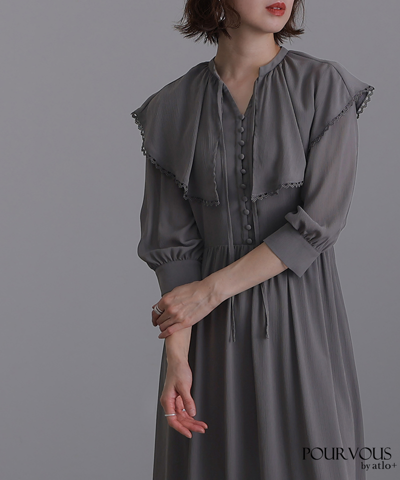 体型カバー 即日発送 おしゃれ 春 夏 秋 冬 ワンピース 顔合わせ ワンピース 韓国 ドレス 小柄 着痩せ 大きいサイズ お呼ばれ 結婚式 母親 二次会 フォーマル_20