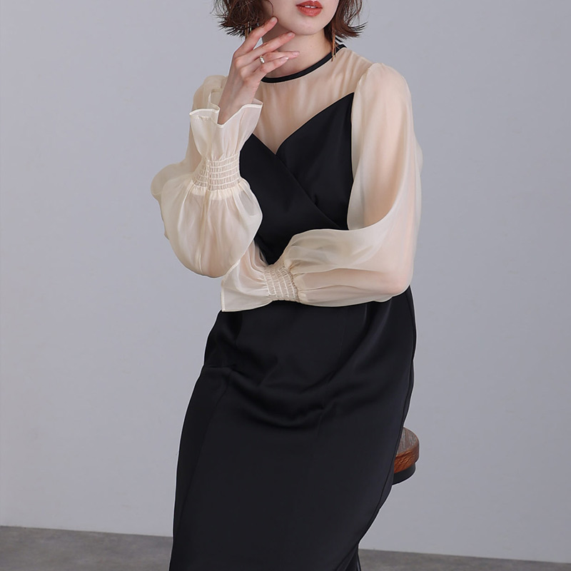 atlo 結婚式 ワンピース パーティードレス フォーマルドレス