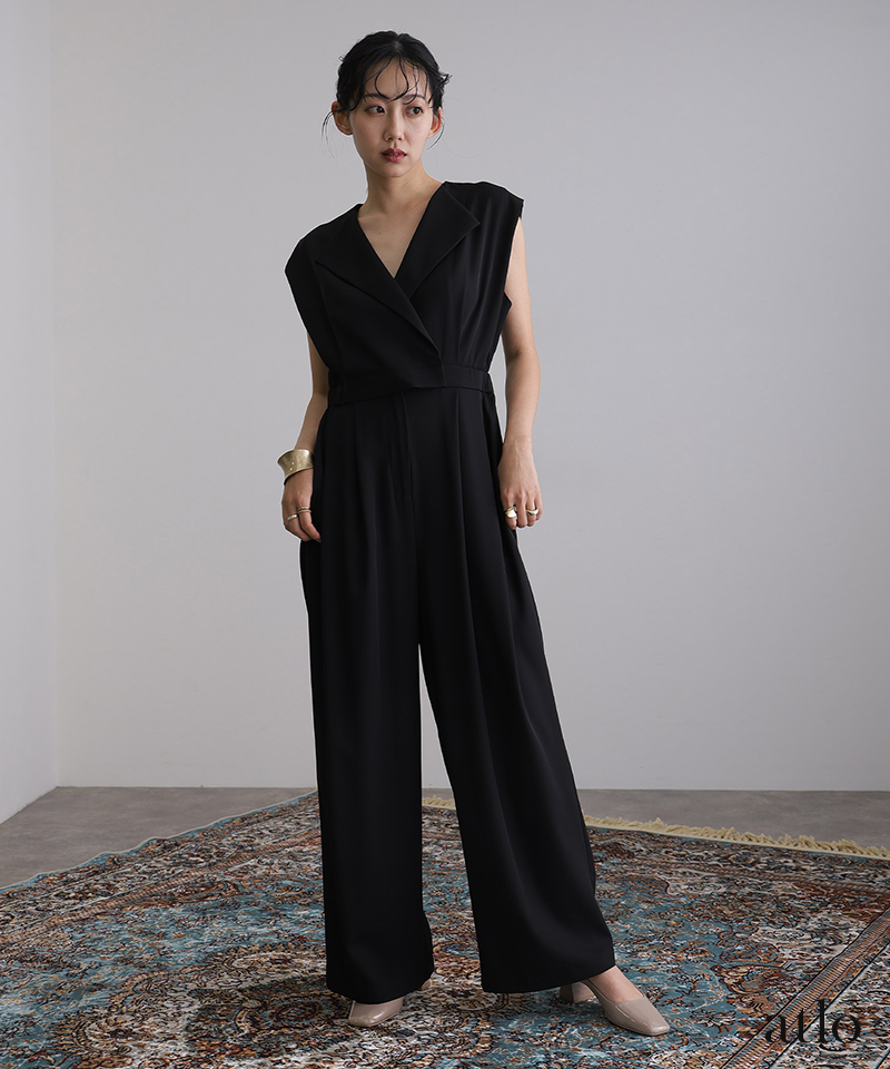 atlo（アトロ） パンツドレス パンツスーツ セットアップ パンツ