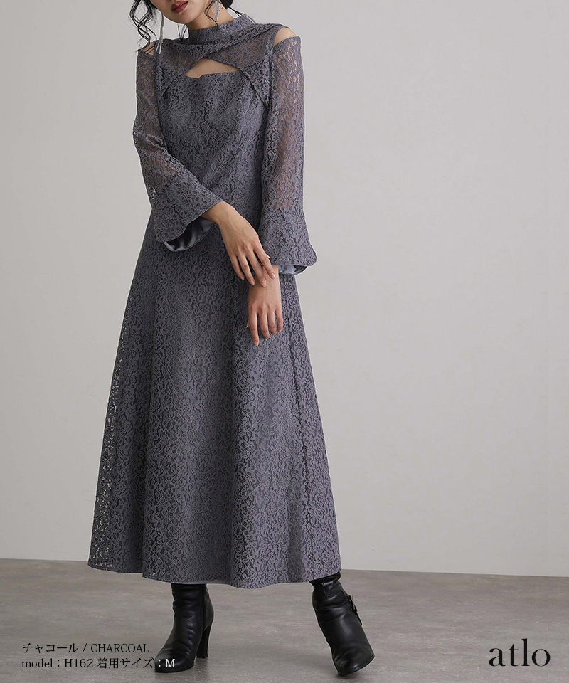 ショルダーストラップ クロスライン パーティー...の詳細画像2