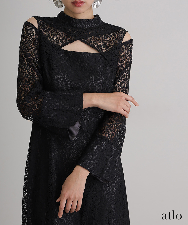 ショルダーストラップ クロスライン パーティー...の詳細画像4