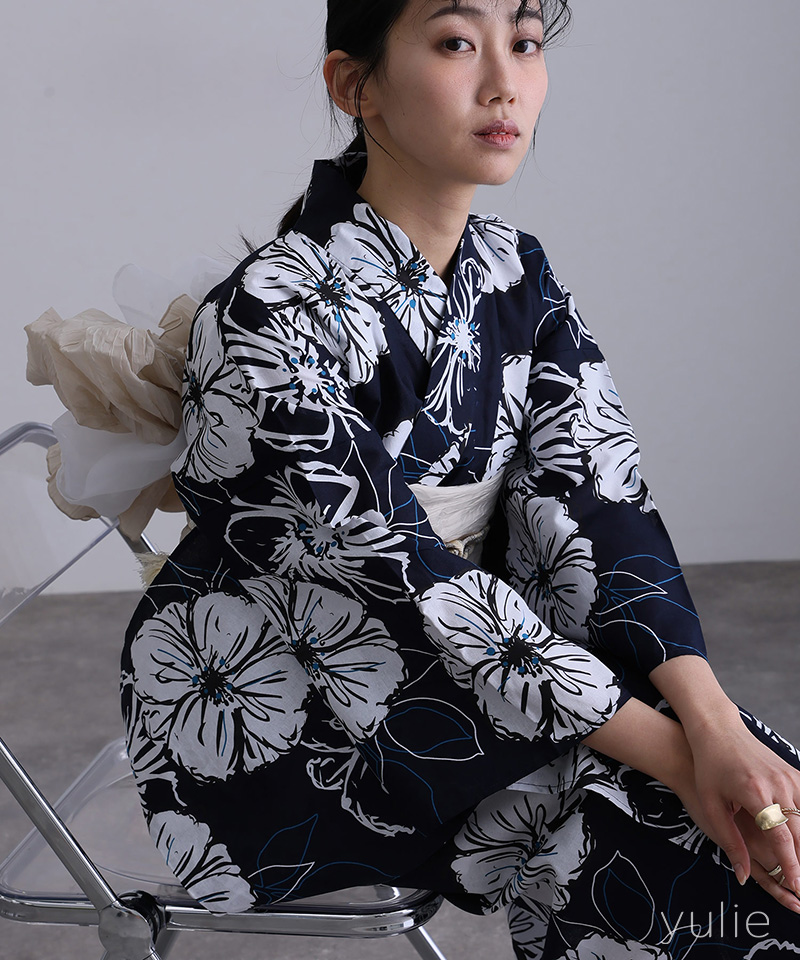 洗える浴衣 レディース 浴衣 セパレート 二部...の詳細画像5