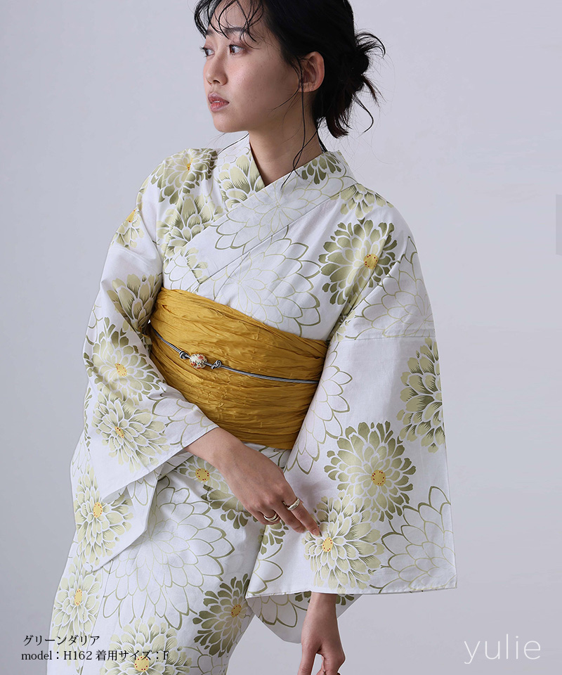 浴衣 セパレート 二部式 洗える浴衣 レディー...の詳細画像1